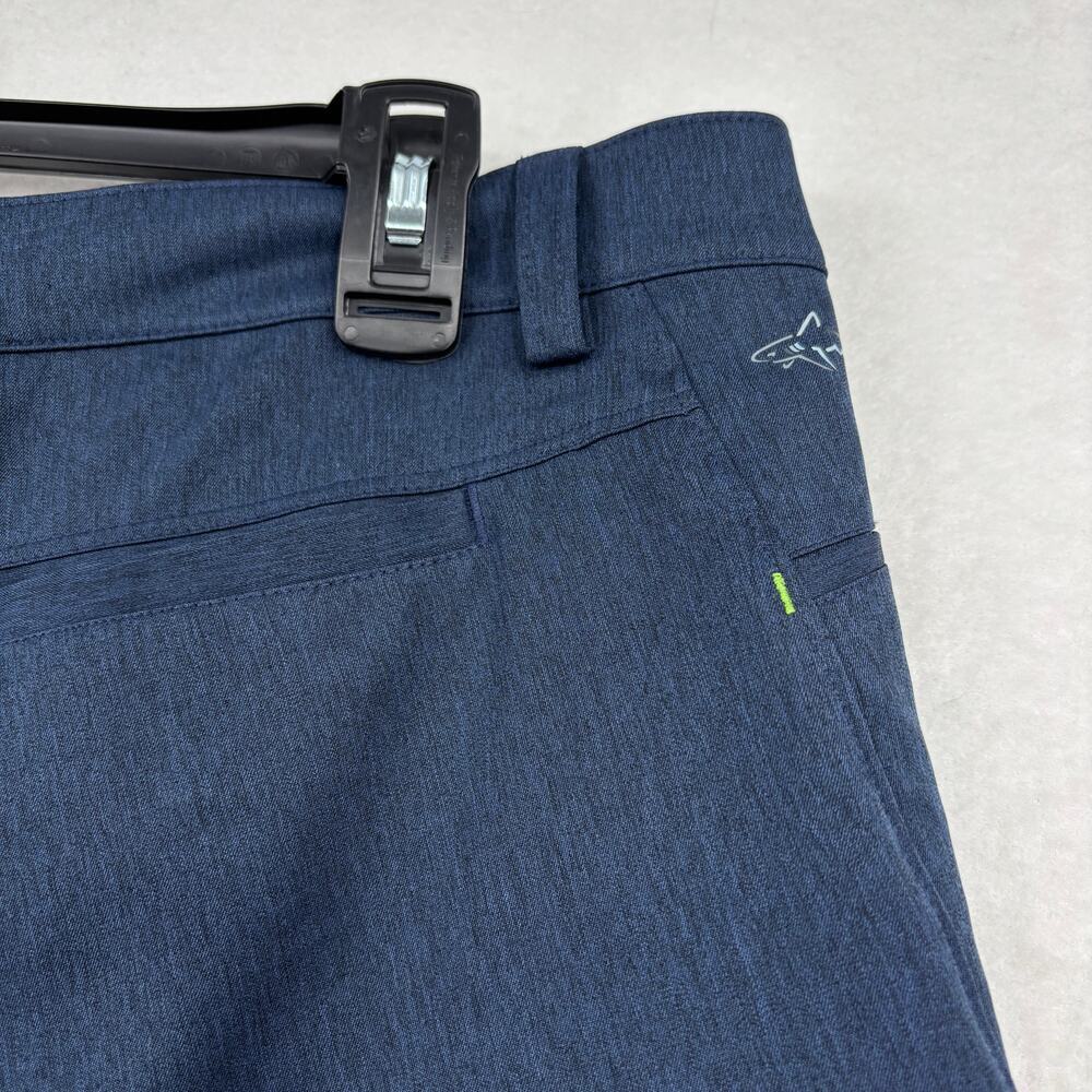 Greg Norman Golf Shorts Mens Size 36 Blue ML75 MicroLux Stretch - Picture 7 of 9